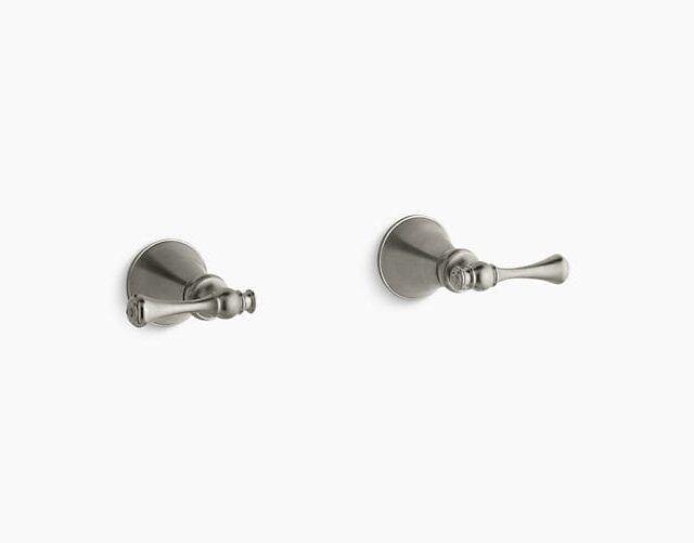 Revival® Two-Handle Wall-Mount Bath Valve with Traditional Lever Handles