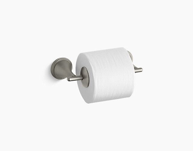 Finial Traditional Toilet Tissue Holder