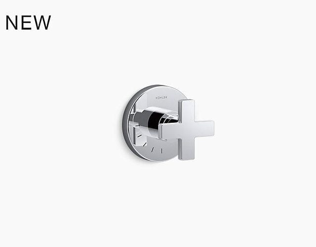 Composed® Transfer Valve Trim with Cross Handle