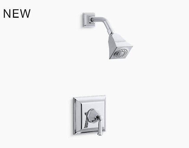 Memoirs® Stately Rite-Temp® Shower Valve Trim with Lever Handle and 2.5 GPM Showerhead