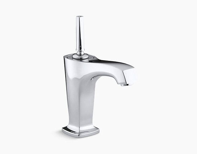 Margaux® Single-Hole Bathroom Sink Faucet with 5 3/8" Spout and Lever Handle