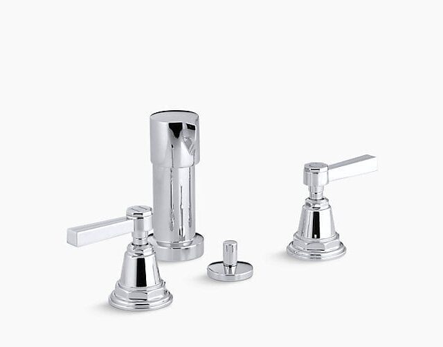 Pinstripe® Pure Vertical Spray Bidet Faucet with Lever Handles