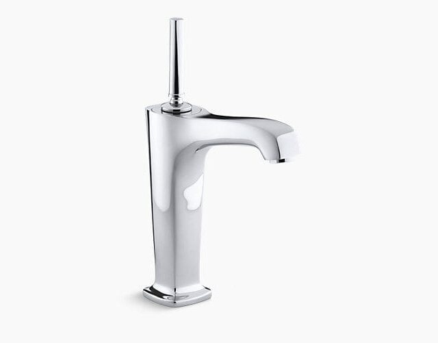 Margaux® Tall Single-Hole Bathroom Sink Faucet with 6 3/8" Spout and Lever Handle