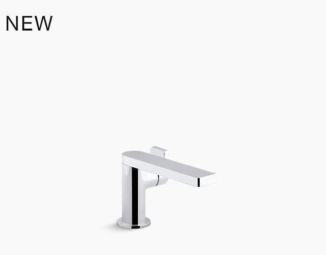 Composed Single Handle Sink Faucet with Lever Handle