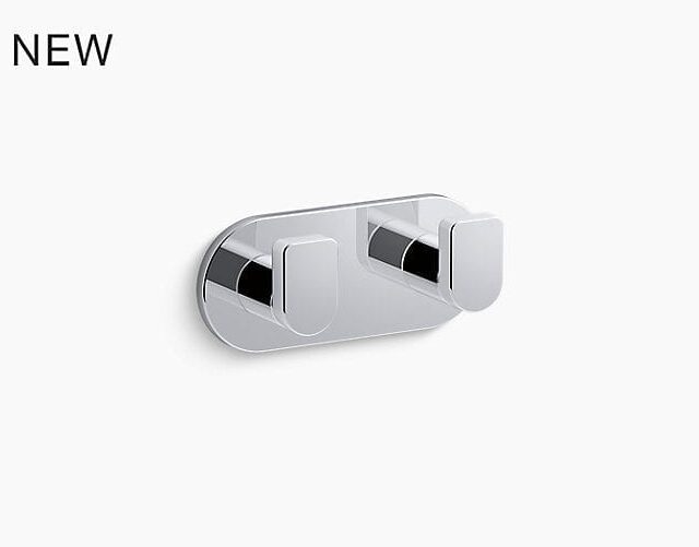 Composed Double Robe Hook