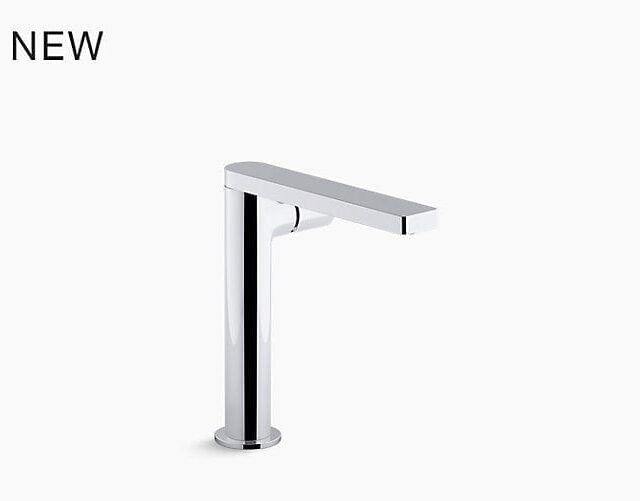 Composed® Tall Single-Handle Bathroom Sink Faucet with Pure Handle