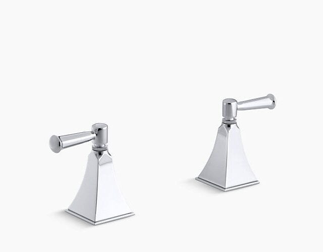 Memoirs® Stately Deck-Mount High-Flow Bath Valve Trim and Lever Handles