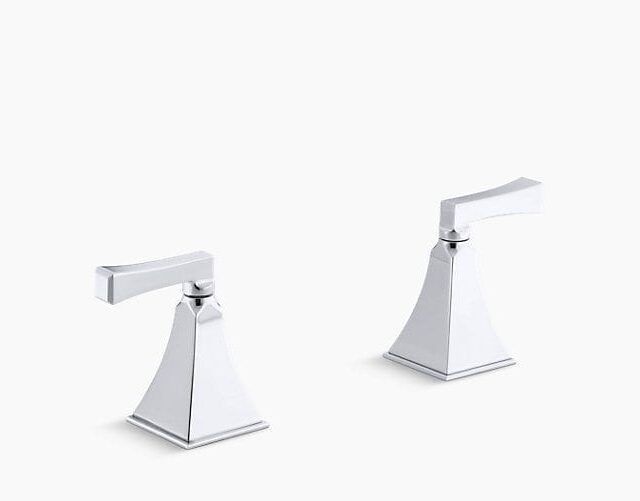 Memoirs® Stately Deck-Mount High-Flow Bath Valve Trim and Deco Lever Handles