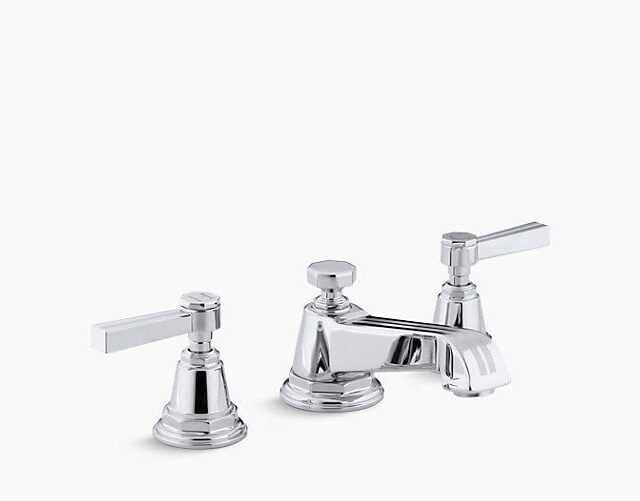 Pinstripe® Widespread Bathroom Sink Faucet with Lever Handles