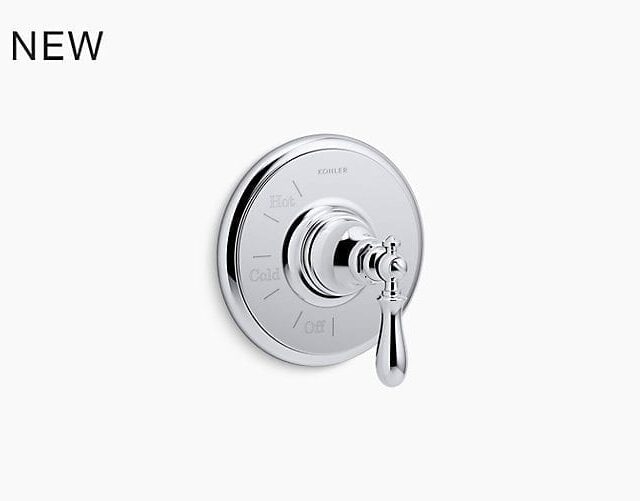 Artifacts® Thermostatic Valve Trim with Swing Lever Handle