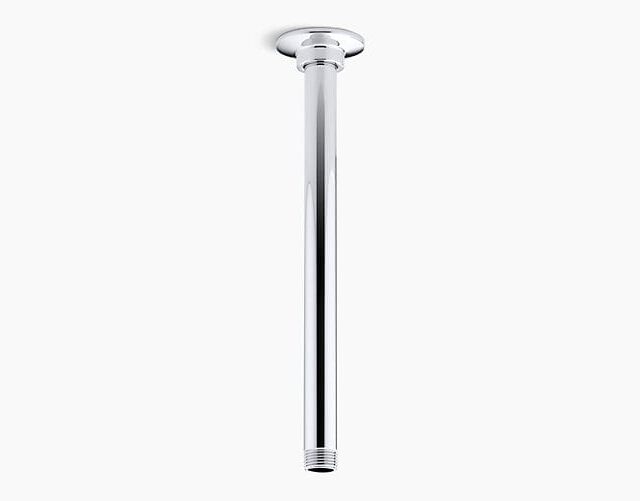 12" Ceiling Mount Showerarm and Flange