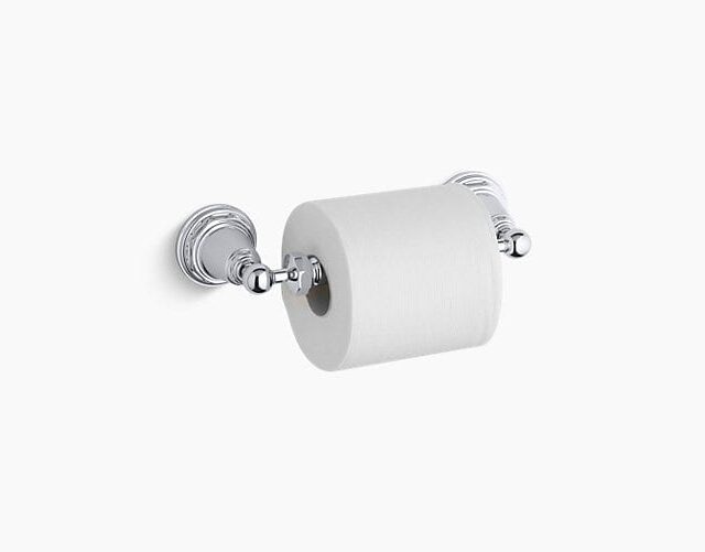 Pinstripe Toilet Tissue Holder
