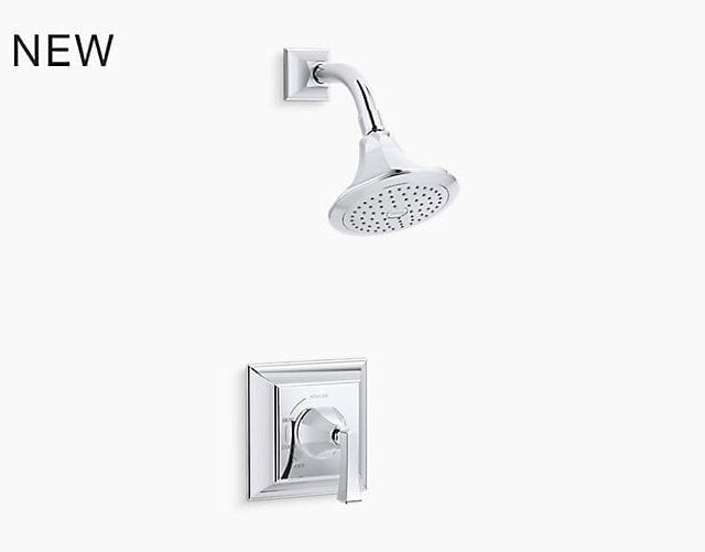 Memoirs® Stately Rite-Temp® Shower Valve Trim with Deco Lever Handle and 2.5 GPM Showerhead