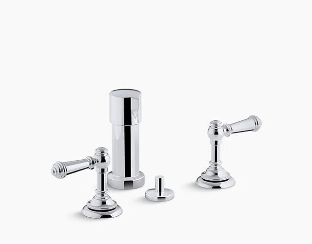 Artifacts® Widespread Bidet Faucet with Lever Handles