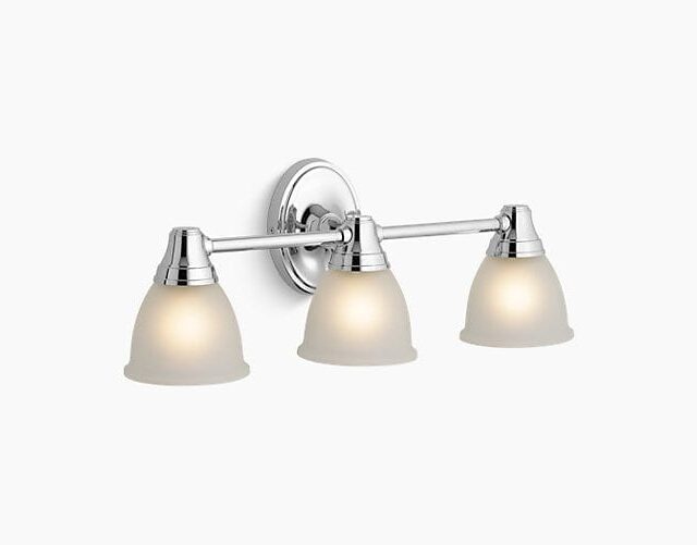 Forté Transitional Triple Wall Sconce