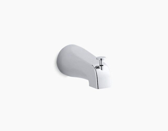 Devonshire 4-7/16" Diverter Bath Spout with Slip-Fit Connection