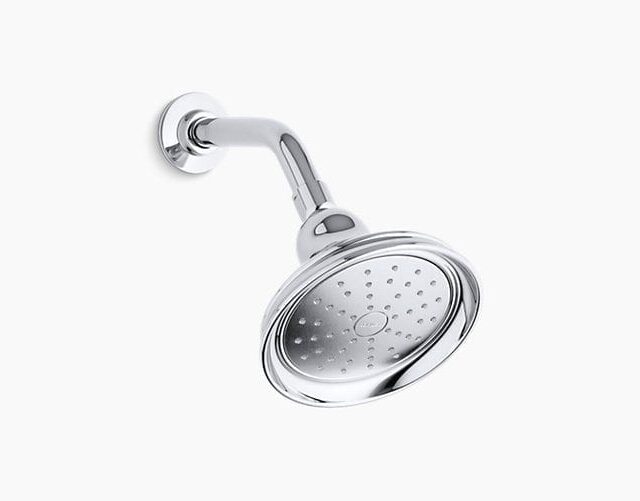 Bancroft 2.0 GPM Single-Function Showerhead with Katalyst Air-Induction Spray