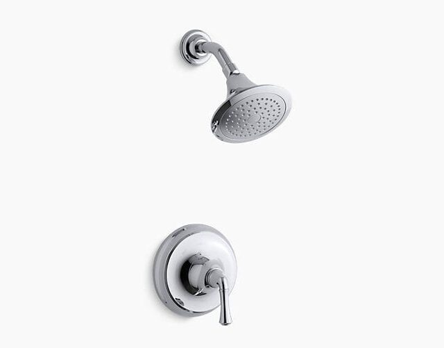 Forte Traditional Rite-Temp Shower Valve Trim with 2.0 GPM Showerhead