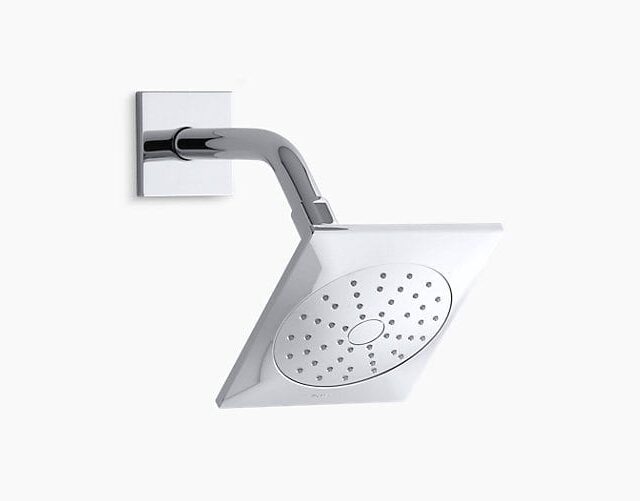 Loure 2.0 GPM Single-Function Showerhead with Katalyst Air-Induction Spray