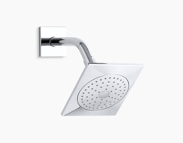 Loure 2.5 GPM Single-Function Showerhead with Katalyst Air-Induction Spray