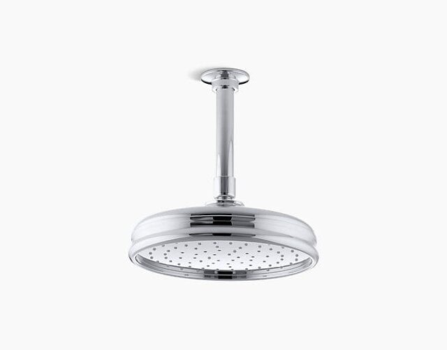 Traditional Round 8" Rainhead with Katalyst® Air-Induction Spray, 2.5 GPM