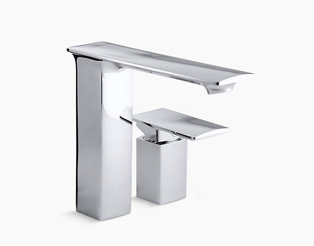 Stance Deck-Mount Bath Faucet with Lever Handle
