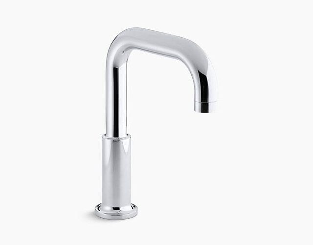 Purist Deck-Mount Non-Diverter Bath Spout