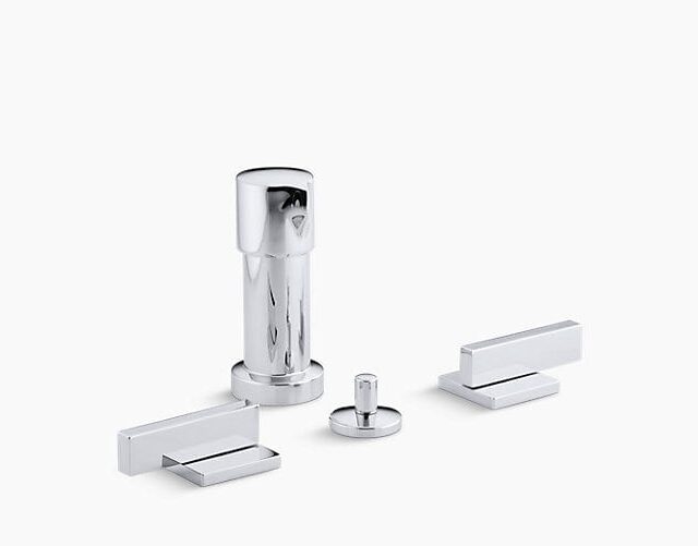 Loure® Vertical Bidet Faucet with Lever Handles