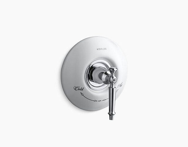 Antique Valve Trim for Thermostatic Valve with Lever Handle