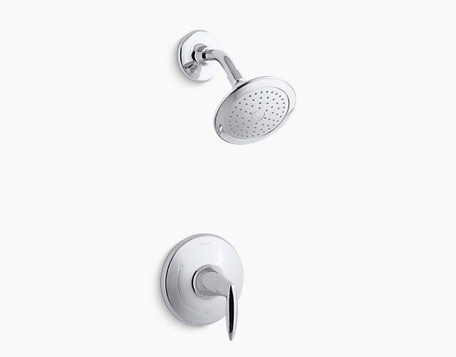 Alteo Rite-Temp Shower Valve Trim with Lever Handle and 2.0 GPM Showerhead