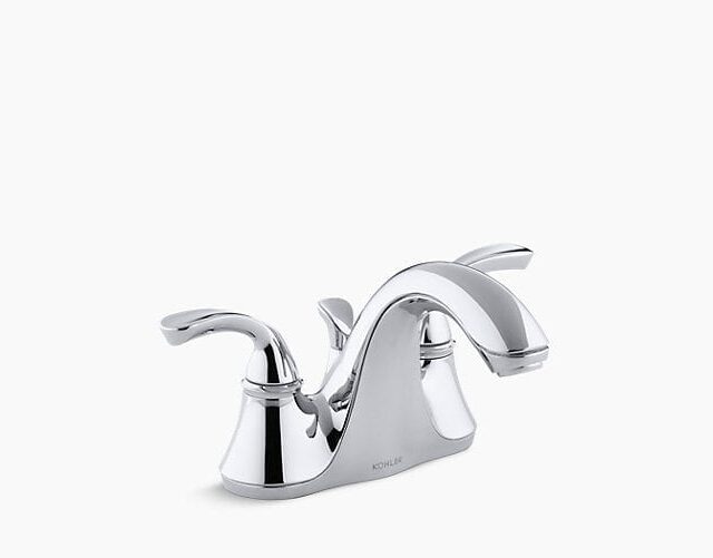 Forté Centerset Bathroom Sink Faucet with Sculpted Lever Handles