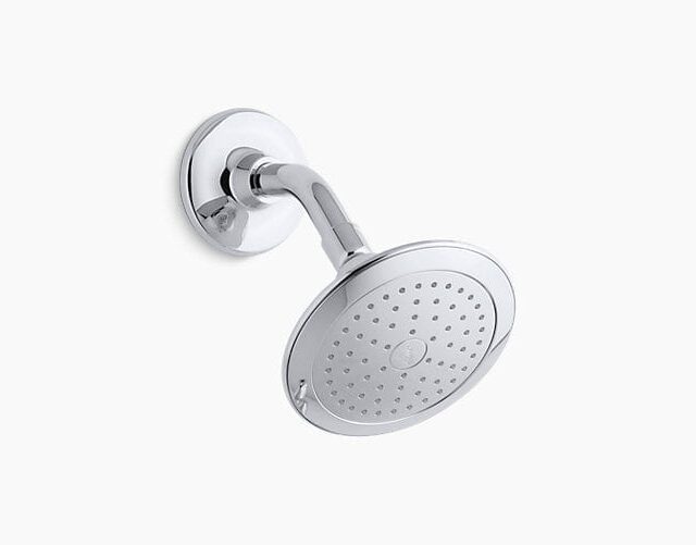 Alteo 2.5 GPM Single-Function Wall-Mount Showerhead with Katalyst Air-Induction Spray