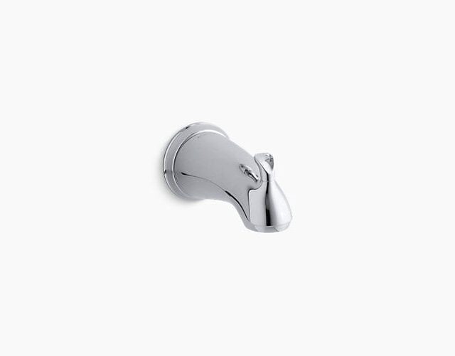 Forté Bath Spout with Sculpted Lift Rod and 1/2" NPT Connection