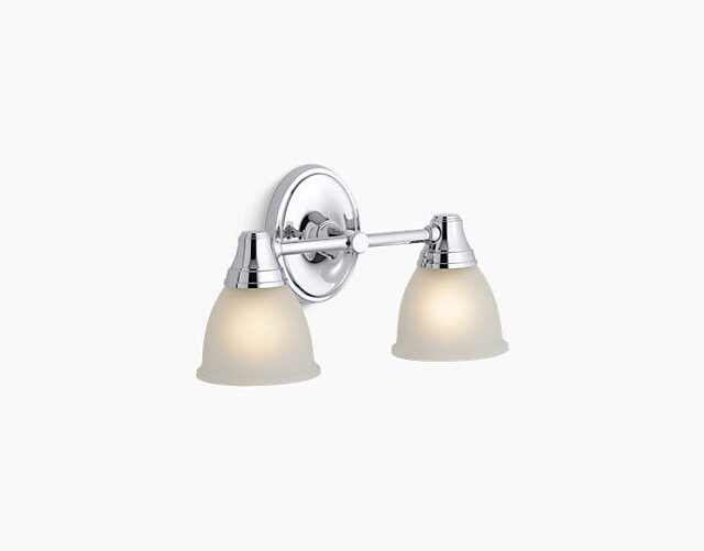 Forté Transitional Double Wall Sconce