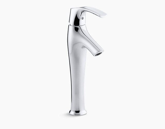 Symbol Tall Single-Handle Bathroom Sink Faucet