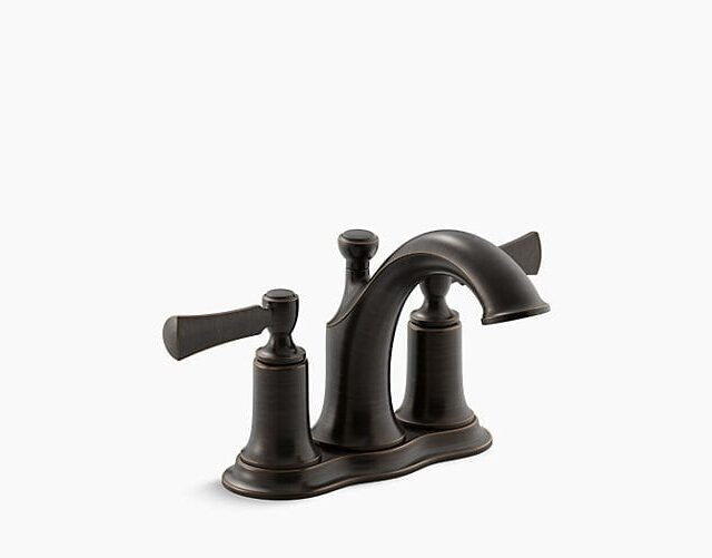 Elliston Centerset Bathroom Sink Faucet, 1.5 GPM