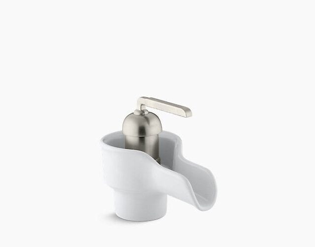 Bol Single-Hole Ceramic Bathroom Sink Faucet