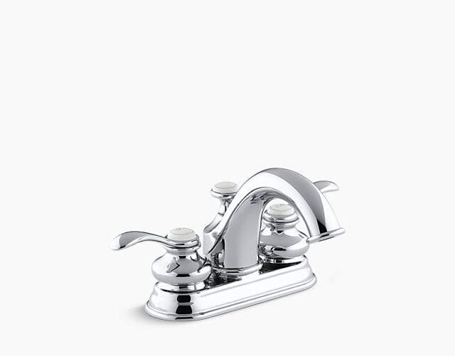 Fairfax Centerset Bathroom Sink Faucet with Lever Handles