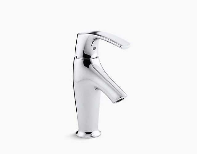 Symbol Single-Handle Bathroom Sink Faucet