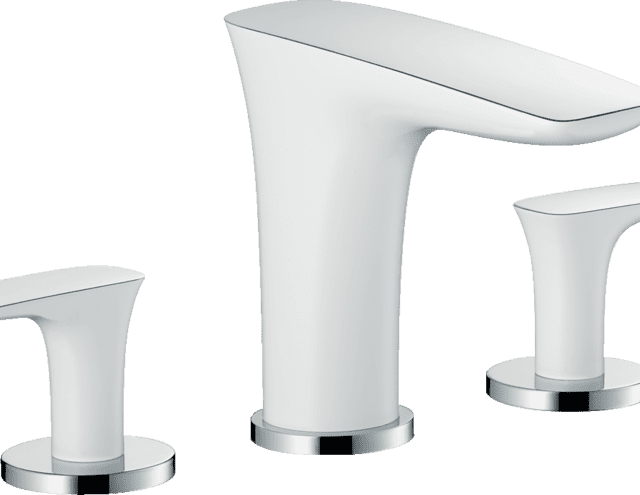 Hansgrohe PuraVida 110 Widespread Faucet without Pop-Up, 1.2 GPM