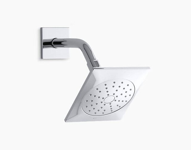 Loure 1.75 GPM single-function showerhead with Katalyst® Air-Induction Technology