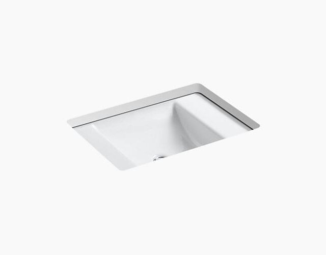 Ledges Under-Mount Bathroom Sink