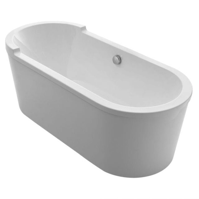 Oval Freestanding Acrylic Soaking Bathtub