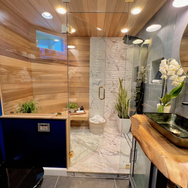 Recessed Lights for Steam Rooms and Saunas